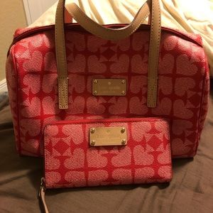 Kate Spade bag and wallet